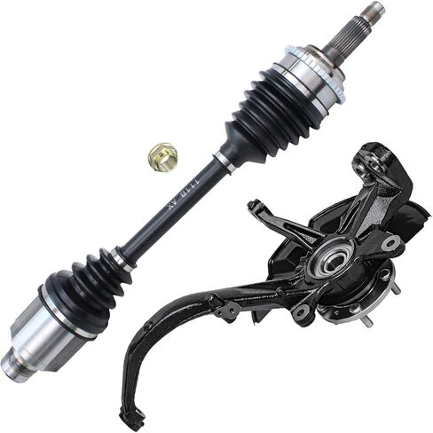 Detroit Axle - Front CV Axle Shafts for Chevrolet Impala, Pontiac Grand Prix Buick Regal LaCrosse Allure Century, 2 CV Axle Shafts Assembly Replacement in Kuwait