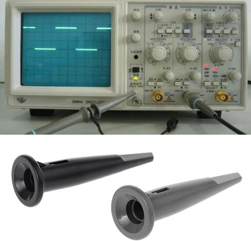 Oscilloscope Probe Oscilloscope Probe Protective Oscilloscope Probe Accessories with Hook Gray ABS Made in Kuwait
