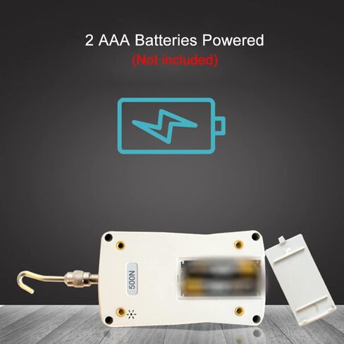 Digital Force Gauge 500N/ 50kg/ 110Lb/ 1760oz Portable Push Pull Force Meter Unit Switchable Backlit Mini Dynamometer with 6 Fixture Heads, Storage Case, Auto Power off in Kuwait