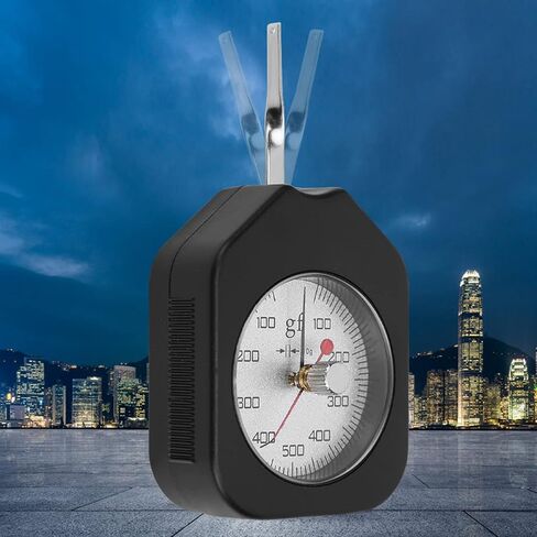 Dial Tension Gauge, 500G High Accuracy Tension Meter Tester, Portable Gram Force Gauge Tensiometer with Dual Pointer for Electronic Switch in Kuwait