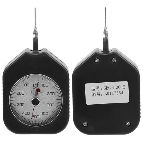 Dial Tension Gauge, 500G High Accuracy Tension Meter Tester, Portable Gram Force Gauge Tensiometer with Dual Pointer for Electronic Switch in Kuwait