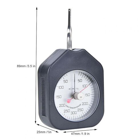 -300-2 Double Needle Dial Tension Meter Gram Force Tensiometer Measuring Tool Plastic in Saudi Arabia