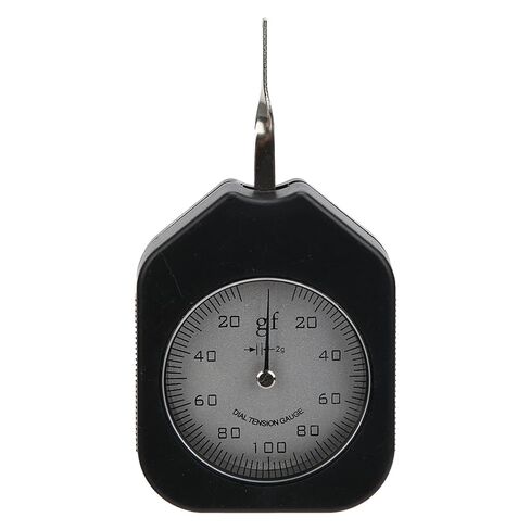 Topyond Tensiometer, Alloy Dynamometer, SEG‑100‑1 Pressure Gauge Tension Meter Single Needle Switch Dynamometer 100g for Measuring Force in Kuwait