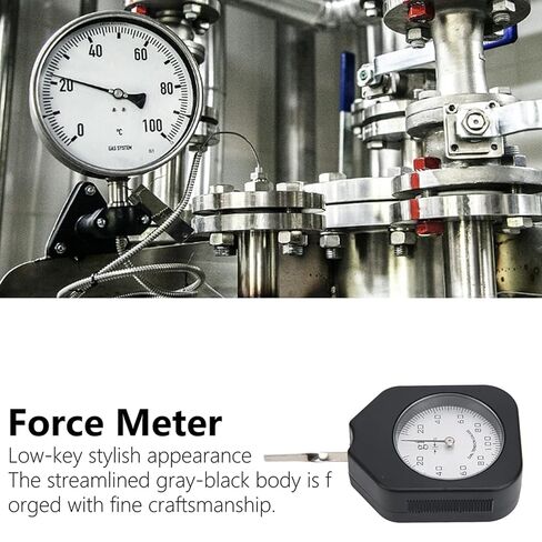 Topyond Tensiometer, Alloy Dynamometer, SEG‑100‑1 Pressure Gauge Tension Meter Single Needle Switch Dynamometer 100g for Measuring Force in Kuwait
