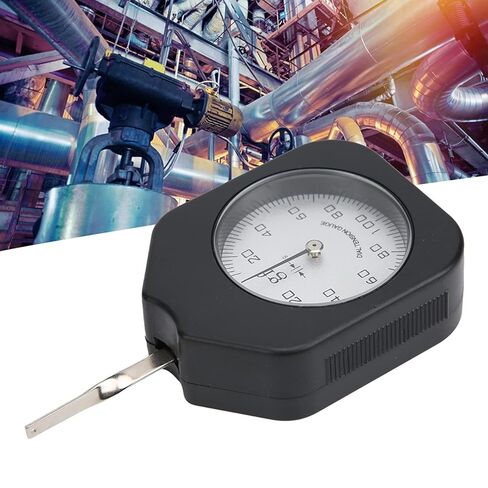 Topyond Tensiometer, Alloy Dynamometer, SEG‑100‑1 Pressure Gauge Tension Meter Single Needle Switch Dynamometer 100g for Measuring Force in Kuwait