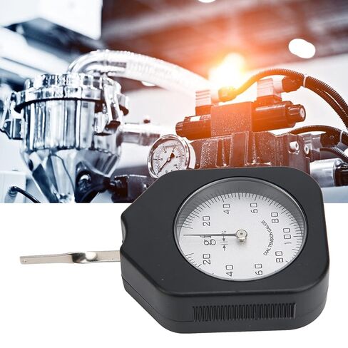 Topyond Tensiometer, Alloy Dynamometer, SEG‑100‑1 Pressure Gauge Tension Meter Single Needle Switch Dynamometer 100g for Measuring Force in Kuwait