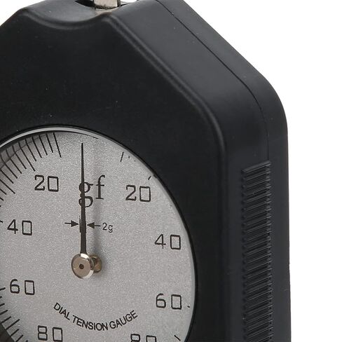 Topyond Tensiometer, Alloy Dynamometer, SEG‑100‑1 Pressure Gauge Tension Meter Single Needle Switch Dynamometer 100g for Measuring Force in Kuwait