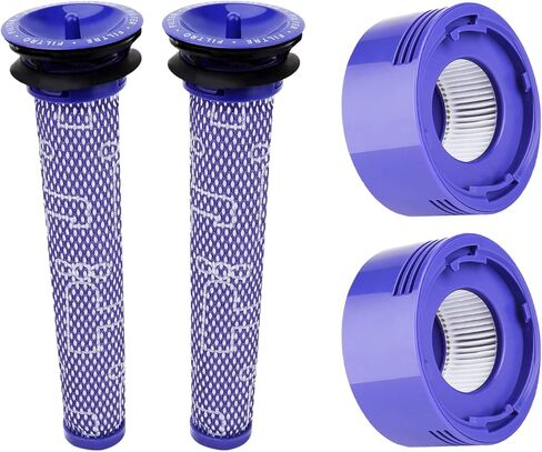 Filters kit for Dyson V7, V8 Animal And Absolute Vacuum, Replacement Parts (DY-96566101) and Post- Filter (DY-96747801)… in Saudi Arabia