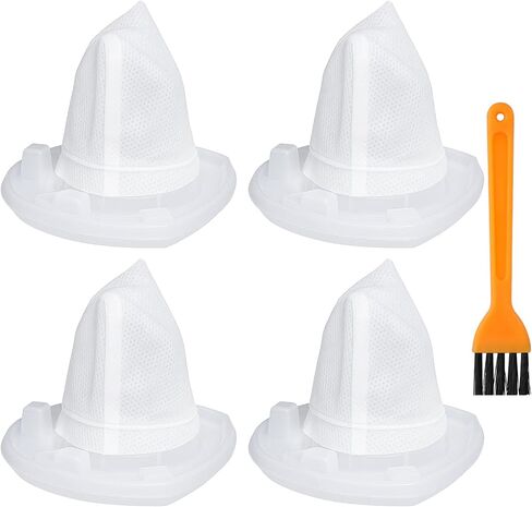 4 قطع بديلة من الفلتر للمكنسة الكهربائية اللاسلكية المحمولة بلاك اند ديكر AdvancedClean VF110 CHV1410L BDH2000L HHVI320JR02، فلاتر مدمجة للحيوانات الأليفة والسيارة اليدوية in Kuwait