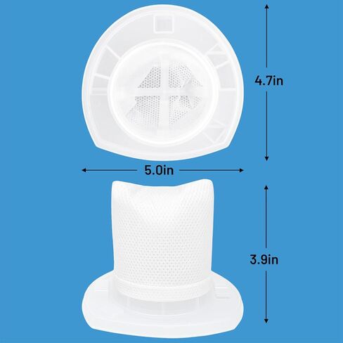 4 قطع بديلة من الفلتر للمكنسة الكهربائية اللاسلكية المحمولة بلاك اند ديكر AdvancedClean VF110 CHV1410L BDH2000L HHVI320JR02، فلاتر مدمجة للحيوانات الأليفة والسيارة اليدوية in Kuwait