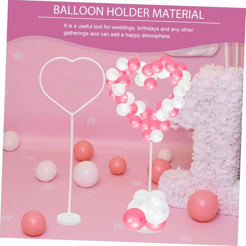 SUPVOX DIY Balloon Support Column Stand Kit with Base and Pole Balloon Holder Material for Birthday Party Decorations Suitable for Wedding and Celebration Events in Saudi Arabia