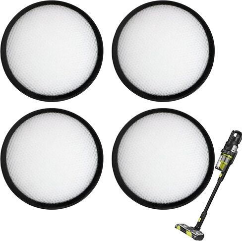 2-Pack Vacuum Filters Replacement for Ryobi PBLSV719K/PBLSV719B/PBLSV718K 18V ONE+HP Cordless Handheld Vacuum, Model # A32SV718K2 in Saudi Arabia