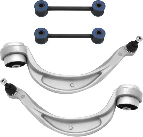 Detroit Axle - Rear Trailing Control Arms Sway Bars for Ford 2013-2018 Escape, 2 Trailing Control Arms Assembly 2 Stabilizer Sway Bar End Links 2014 2015 2016 2017 Replacement in Kuwait