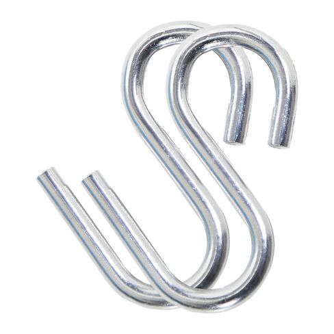 2 Pack Heavy Duty S Hooks,Stainless Steel Swing Hammock Hooks,S Hook for Hanging Hammock Stand Swing Plants,Fishing Hiking Utility Hook,S-Shape-Hooks in Saudi Arabia