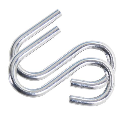 2 Pack Heavy Duty S Hooks,Stainless Steel Swing Hammock Hooks,S Hook for Hanging Hammock Stand Swing Plants,Fishing Hiking Utility Hook,S-Shape-Hooks in Saudi Arabia