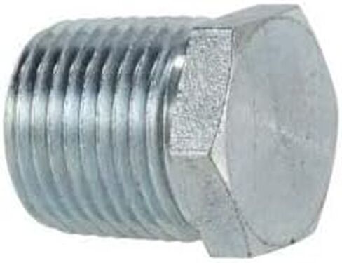 MIDLAND INDUSTRIES 5406P8 Hex Head Plug, 1/2 in MPT, Steel in Kuwait