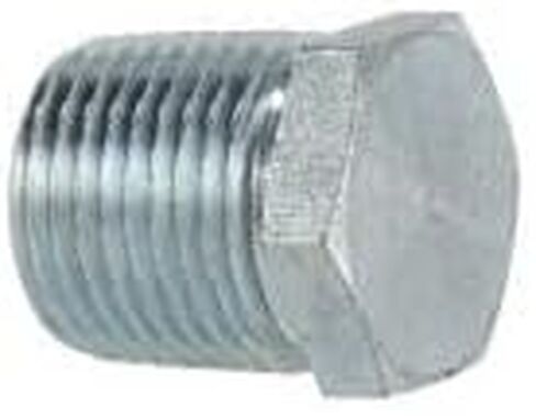 MIDLAND INDUSTRIES 5406P8 Hex Head Plug, 1/2 in MPT, Steel in Kuwait