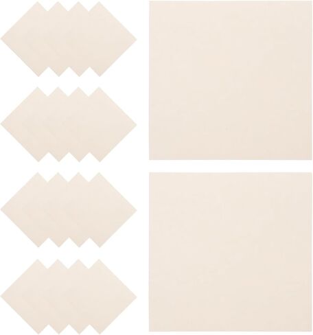 PartyKindom 100 Pcs Square Qualitative Filter Paper, 100x100mm (3.93x3.93 Inches) Lab Grade Filtration Sheets for Science Labs, Schools and Classrooms, Medium Flow Rate in Saudi Arabia