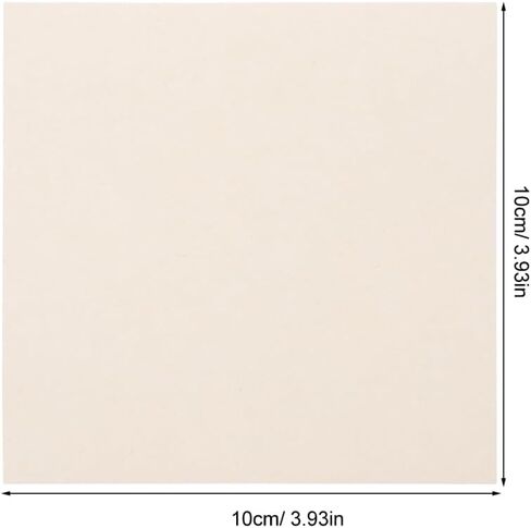 PartyKindom 100 Pcs Square Qualitative Filter Paper, 100x100mm (3.93x3.93 Inches) Lab Grade Filtration Sheets for Science Labs, Schools and Classrooms, Medium Flow Rate in Saudi Arabia