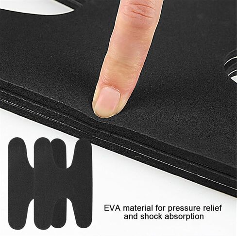 Ski Snowboard Boots Fitting Pads, 10 Pcs H Bars Self-Adhesive Foam Padding, Thick Ankle Wrap Pads Achilles Tendon Pressure Support Pad, Ski Boot Inserts Protectors to Reduce Heel Lift Ankle Blisters in Saudi Arabia