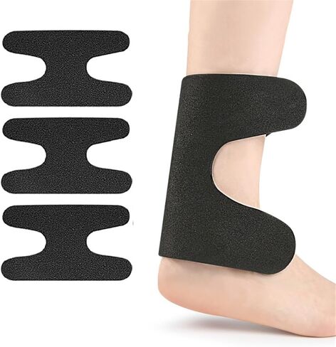 Ski Snowboard Boots Fitting Pads, 10 Pcs H Bars Self-Adhesive Foam Padding, Thick Ankle Wrap Pads Achilles Tendon Pressure Support Pad, Ski Boot Inserts Protectors to Reduce Heel Lift Ankle Blisters in Saudi Arabia