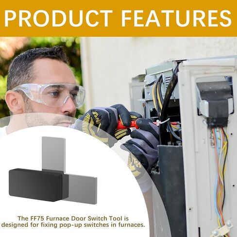 FF75 مفتاح باب الفرن مغناطيس عالمي لعناصر التحكم في التدفئة والتهوية وتكييف الهواء، قطعة واحدة من الفرن المغناطيسي القوي يناسب خافض مفتاح باب الفرن القديم in Kuwait