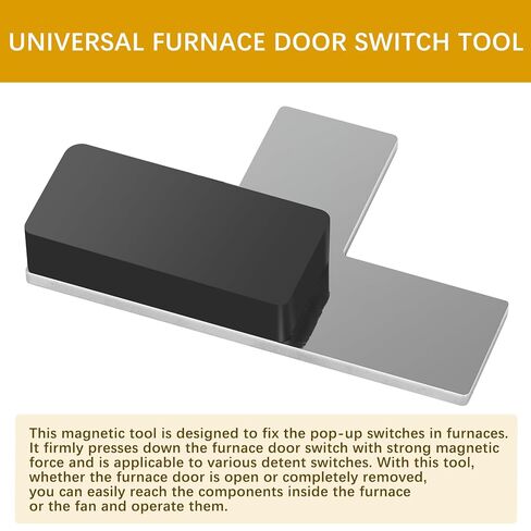 FF75 مفتاح باب الفرن مغناطيس عالمي لعناصر التحكم في التدفئة والتهوية وتكييف الهواء، قطعة واحدة من الفرن المغناطيسي القوي يناسب خافض مفتاح باب الفرن القديم in Kuwait