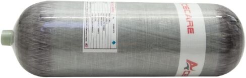 Acecare Carbon Fiber Cylinder 4500Psi high Pressure Thread M18X1.5 Paintball Tank for Airgun air Rifle in Kuwait