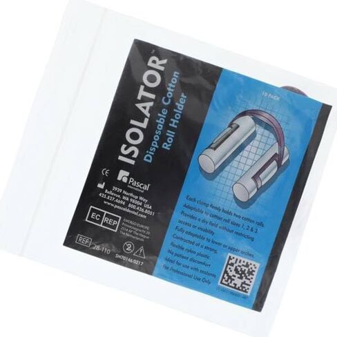 Pascal 28-110 Isolator Disposable Cotton Roll Holders 10/Pk in Kuwait