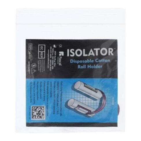 Pascal 28-110 Isolator Disposable Cotton Roll Holders 10/Pk in Kuwait