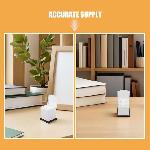 2pcs Hygienic Cotton Ball Divider Container - Plastic Cotton Ball Holder Organizer for Home Use and Dental Storage Management in Saudi Arabia