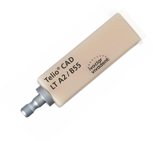 Ivoclar Vivadent 627826 Telio CAD CEREC كتل الطحن LT A2 B55 3/Bx in Saudi Arabia