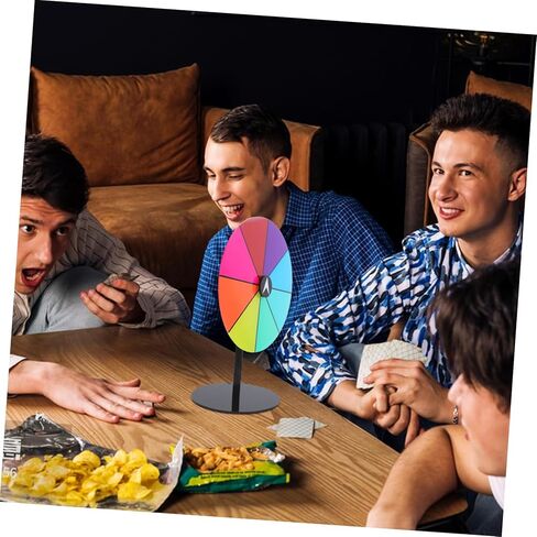 PRETYZOOM Colorful Desktop Roulette with Dry Erase Surface for Party Supplies Engaging Fast Assembly and Reusable Fun in Saudi Arabia