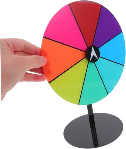 Cabilock Heavy Duty Colorful Acrylic Roulette Game with Dry Erase Surface for Events Parties and Carnival Activities Detachable Design for Easy Storage in Saudi Arabia