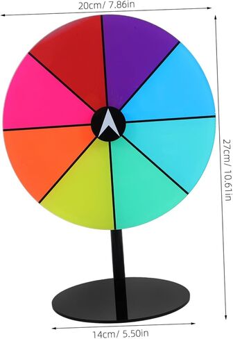 Sosoport Heavy Duty Acrylic Roulette with Dry Erase Surface for Party Supplies and Event Activities in Kuwait