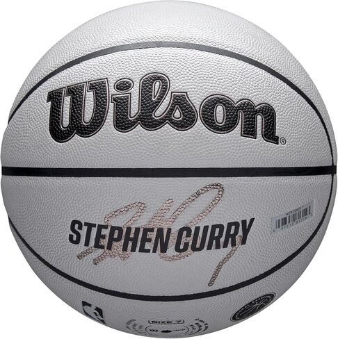 WILSON NBA Player Icon UV Basketball - Stephen Curry, Size 7-29.5" in Saudi Arabia