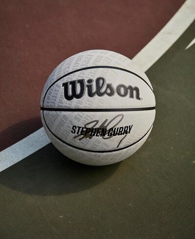 WILSON NBA Player Icon UV Basketball - Stephen Curry, Size 7-29.5" in Saudi Arabia