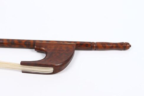 German bow for Upright Double Bass Bow 3/4 size Snakewood Baroque Bass Bow Handcrafted with Powerful Tone Sound and Well Balance (3/4 German Style) in Saudi Arabia