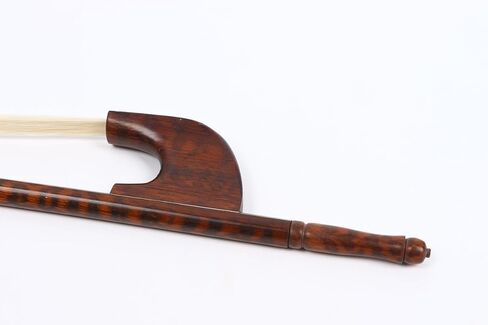 German bow for Upright Double Bass Bow 3/4 size Snakewood Baroque Bass Bow Handcrafted with Powerful Tone Sound and Well Balance (3/4 German Style) in Saudi Arabia