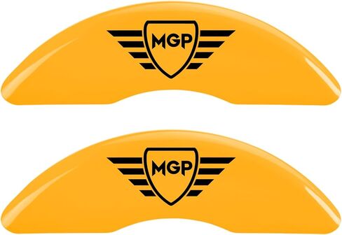 MGP Brake Caliper Covers for Tesla Model S (2012-2020) Fits 19"+ Wheels (Requires Brembo Rear Brakes) Red Powder Coated Finish, Engraved Silver MGP Logo, Aluminum Caliper Covers (Set of 4) in Saudi Arabia