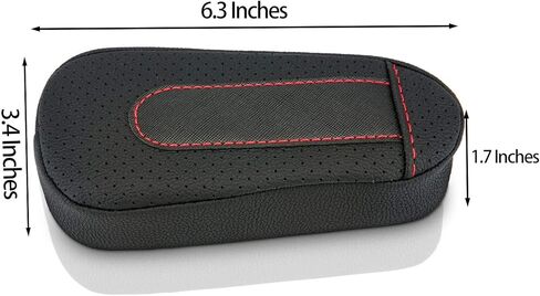 Armrest Pad for Car Door，Driver Side Soft Pad for Knee Pain Relief，Knee Pillow for Car Center Console，Thigh Support Comfort Pillow Car Interior Accessories Compatible for Kia Stinger (BLACK WHITE) in Kuwait