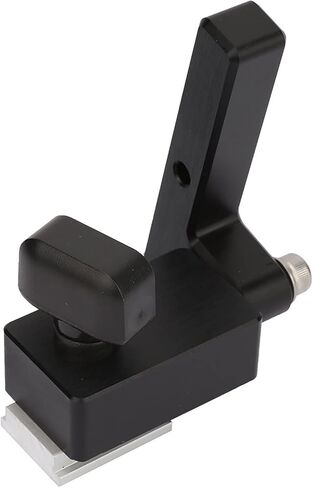 Woodwork T Slot Miter Chute Limiter Premium Bakelite Construction Precision Woodworking Tool For DIY Projects And Professional Craftsmen With Quick Release Handle Option (square handle) in Saudi Arabia