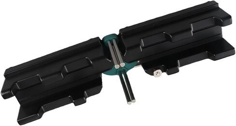 Miter Angles Cutting Tool High Precision 2 in 1 ABS Plastic Black Durable Measuring Template Saw Guide for Woodworking Carpentry Home Improvement Projects in Saudi Arabia