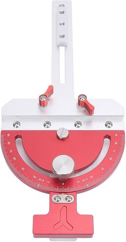 Focket Table Saw Miter, -65° to 65° Aluminum Alloy Adjustable Miter, Universal Compatibility Woodworking with HD Accurate Scales for Table Saws Router Band Saw in Saudi Arabia
