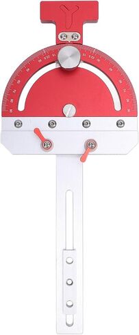 Focket Table Saw Miter, -65° to 65° Aluminum Alloy Adjustable Miter, Universal Compatibility Woodworking with HD Accurate Scales for Table Saws Router Band Saw in Saudi Arabia