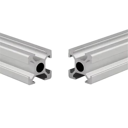 Aluminum Extrusion Profile, V/T-Slot Aluminum Profile Extrusion 100-550mm Extrusion Rail for DIY 3D Printer(2060 Silver,450mm) in Saudi Arabia