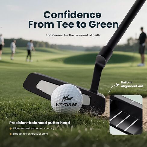 مجموعة ملاعب جولف كاملة مكونة من 8 قطع للرجال والنساء - مضارب جولف للبالغين مع حقيبة حامل، سائق، هجين، 5/7/9/P مكاوي ومضرب، اليد اليمنى in Kuwait