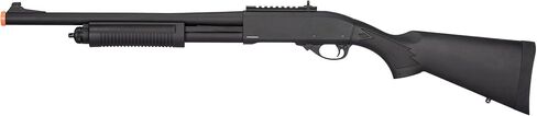 Golden Ball & Eagle M870 3/6-Shot Pump Action Gas Airsoft Shotgun - Black in Saudi Arabia