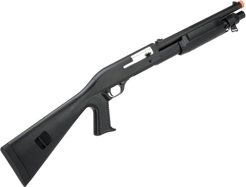 Evike Airsoft - CYMA Sport M3 3-Round Burst Multi-Airsoft Shotshell تحميل Airsoft Shotgun (الطراز: مخزون كامل CQB) in Kuwait