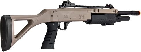 High FPS Tri-Shot 11 بوصة Airsoft Shotgun Pump Action BO Manufacture FABARM STF مع مخزون ثابت (6 قذائف متضمنة) in Saudi Arabia